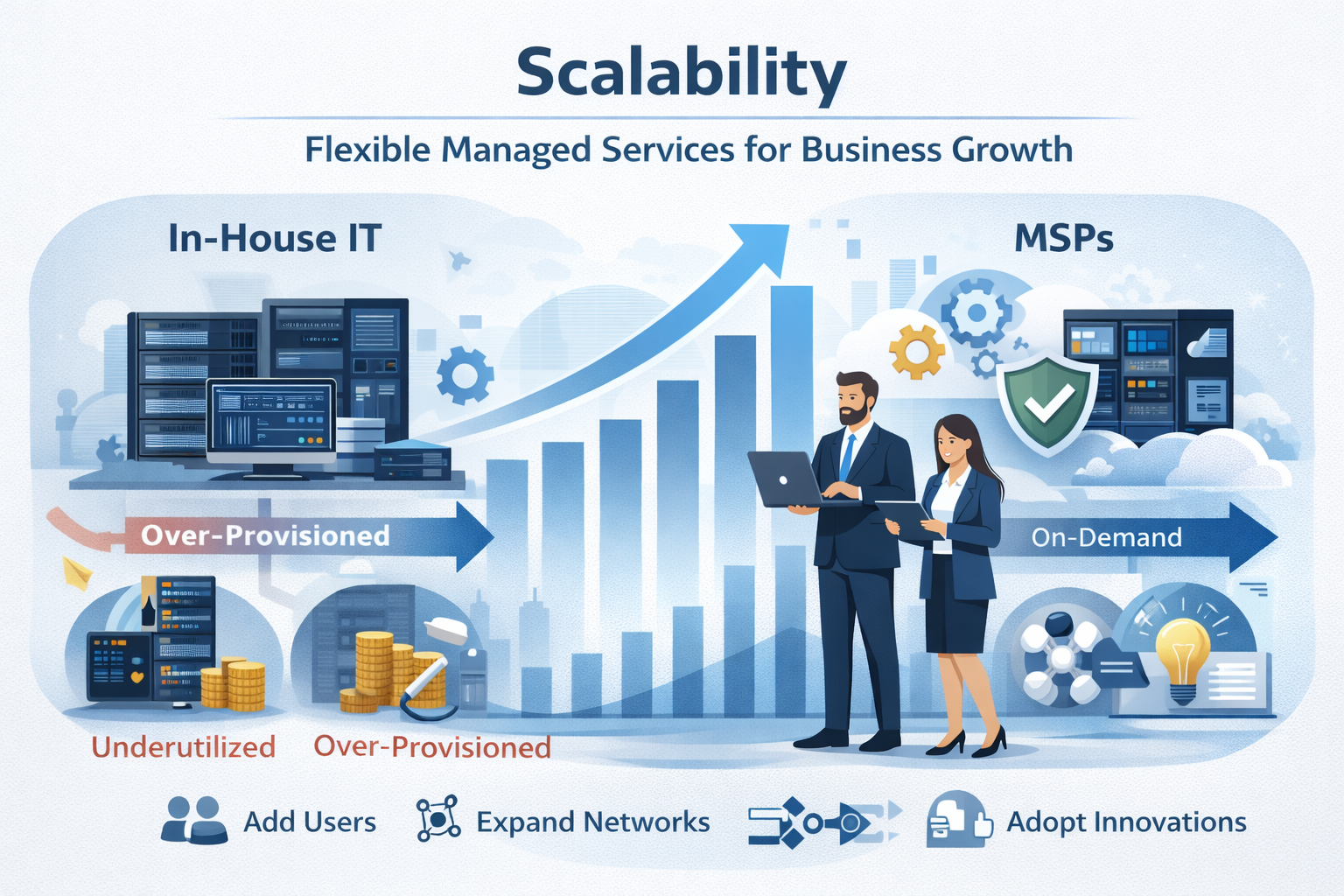 Top 7 Managed Services Benefits for SMBs | Cost & Security