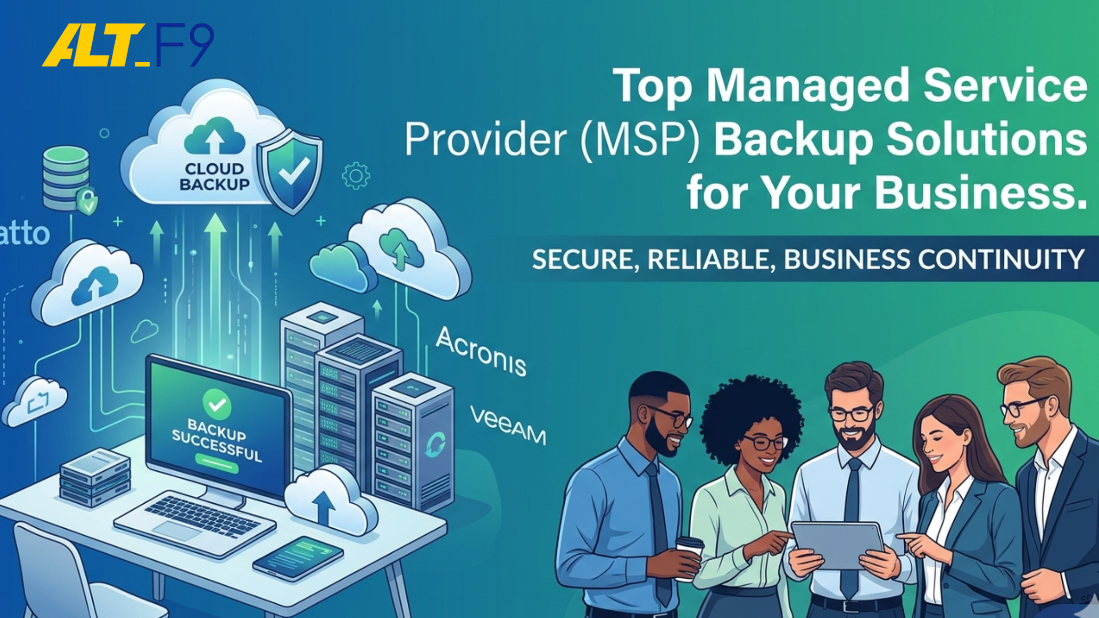 Top managed Service Provider Backup solution for your business