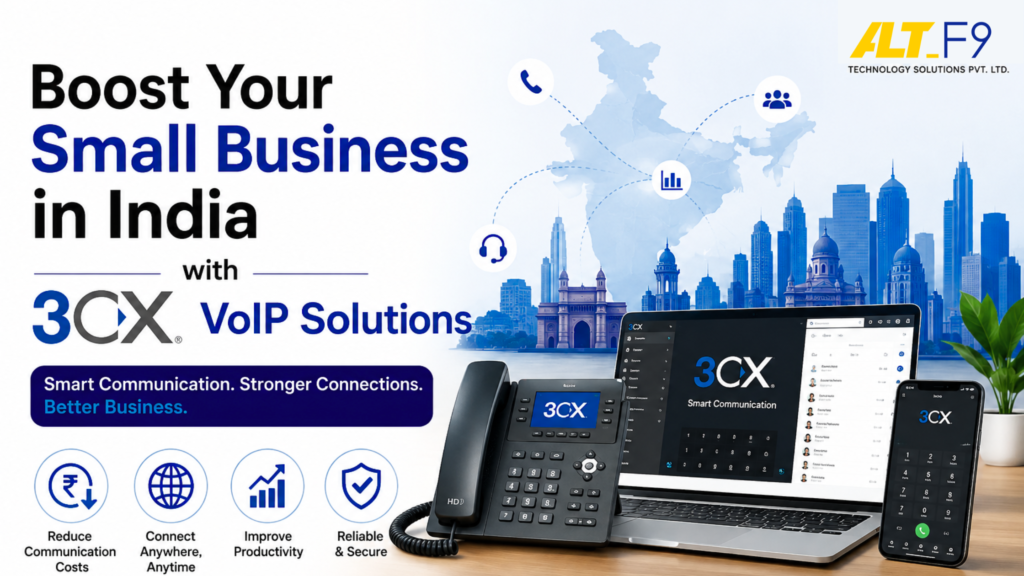 blog banner title is Boost your small business in india