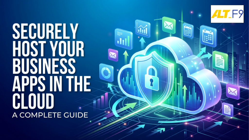 Securely host your business apps in the cloud with cloud security and data protection